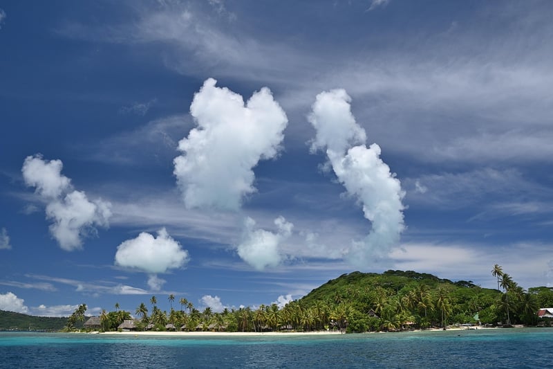 Overwater Bungalows in Bora Bora